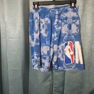NBA Blue and White Athletic Shorts - Size Men's Medium